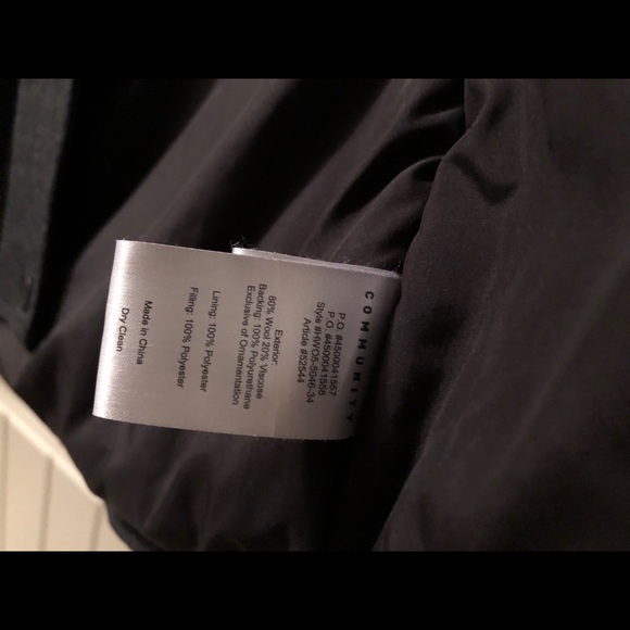 Community grey winter jacket - Picture 4 of 6